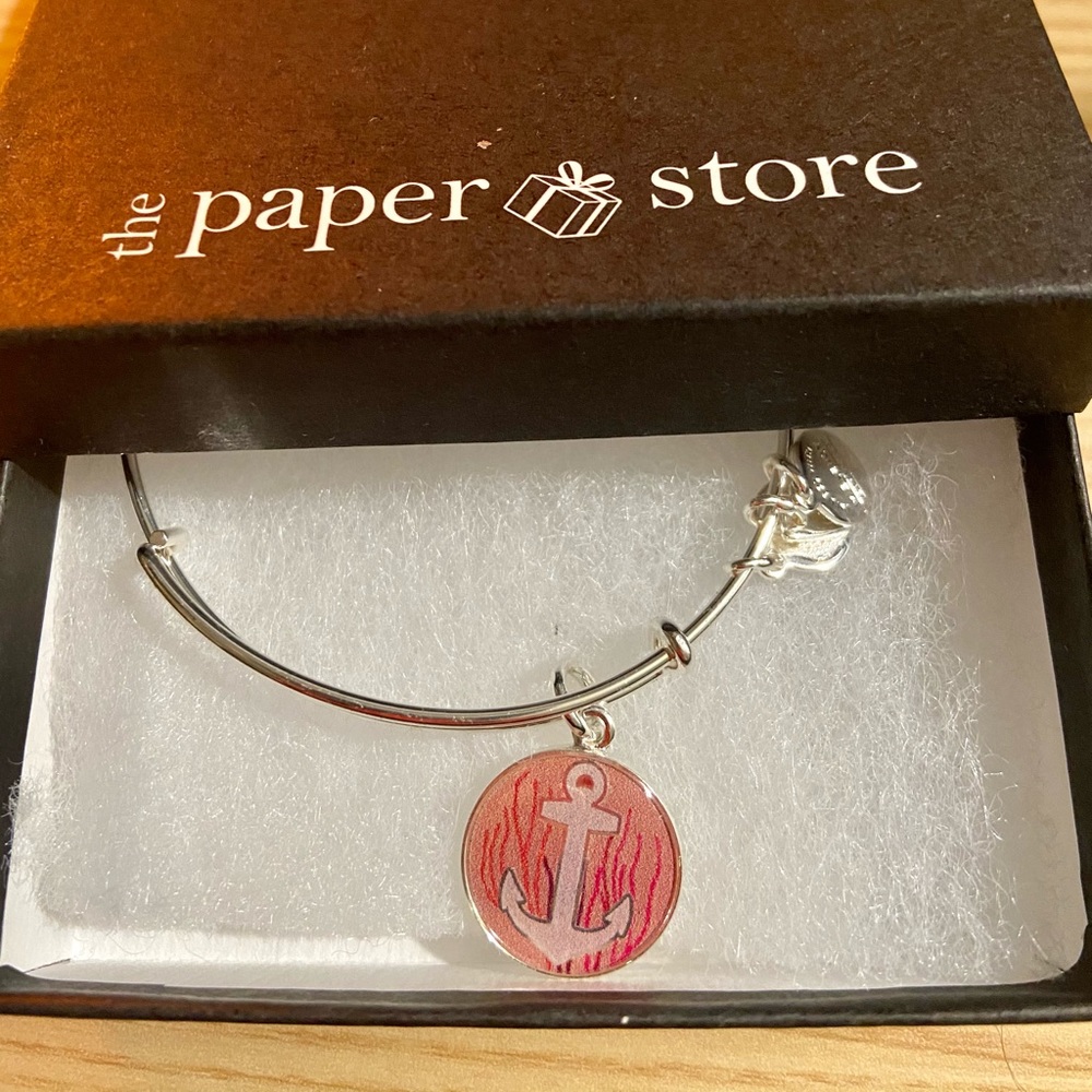 Alex & Ani silver bracelet ⚓️🎀 (RETIRED)